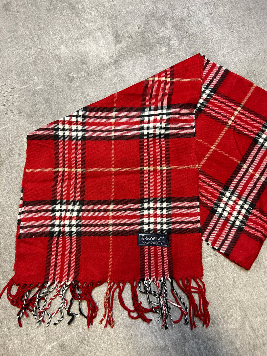Burberry Schal rot