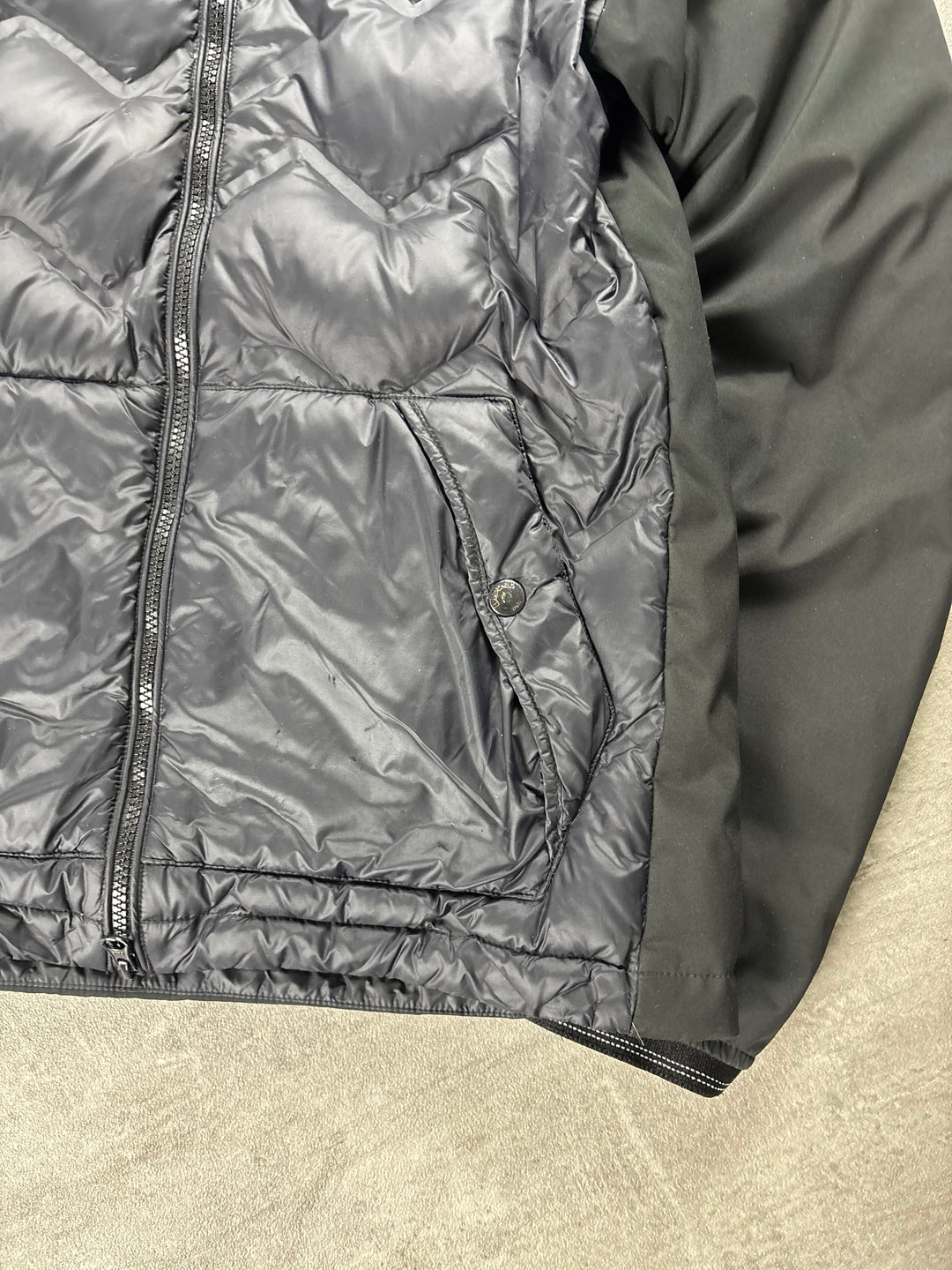 Blauer Jacke S