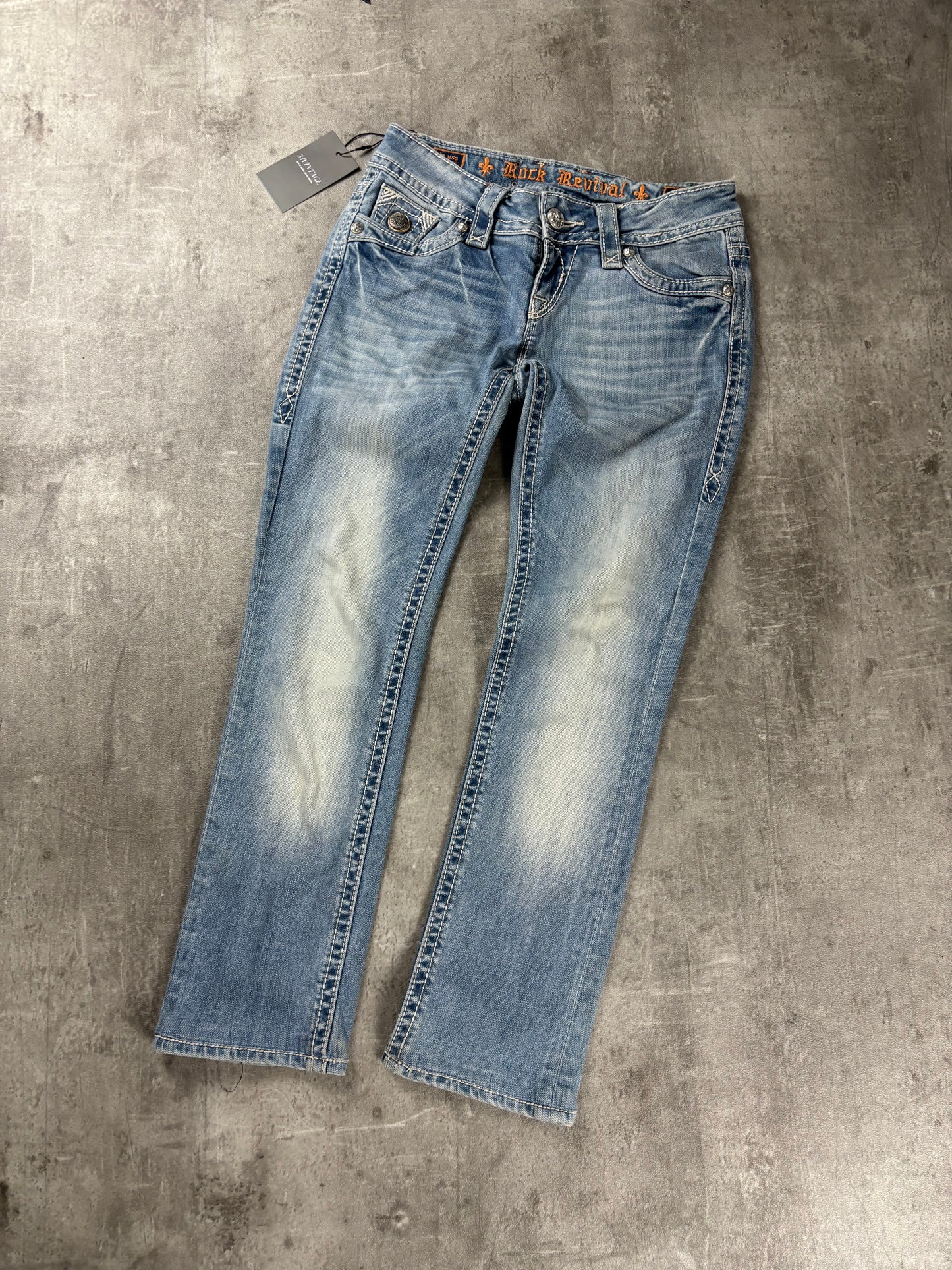 Rock Revival Low Waist Jeans S