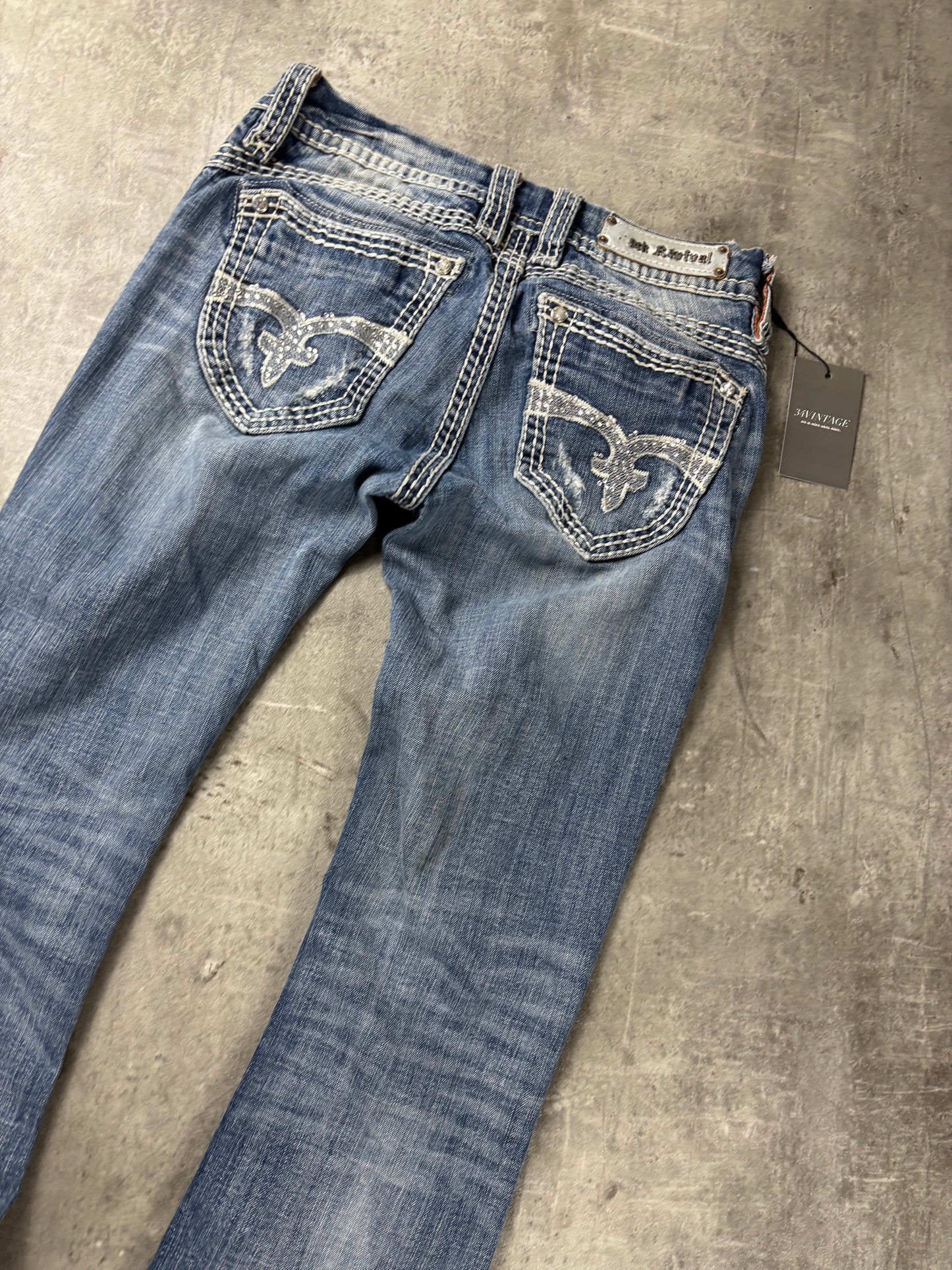 Rock Revival Low Waist Jeans S