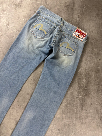 Evisu Low Waist Jeans S