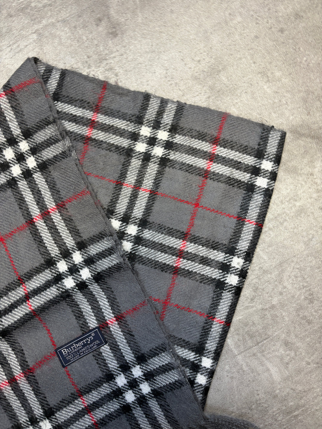 Burberry Schal grau