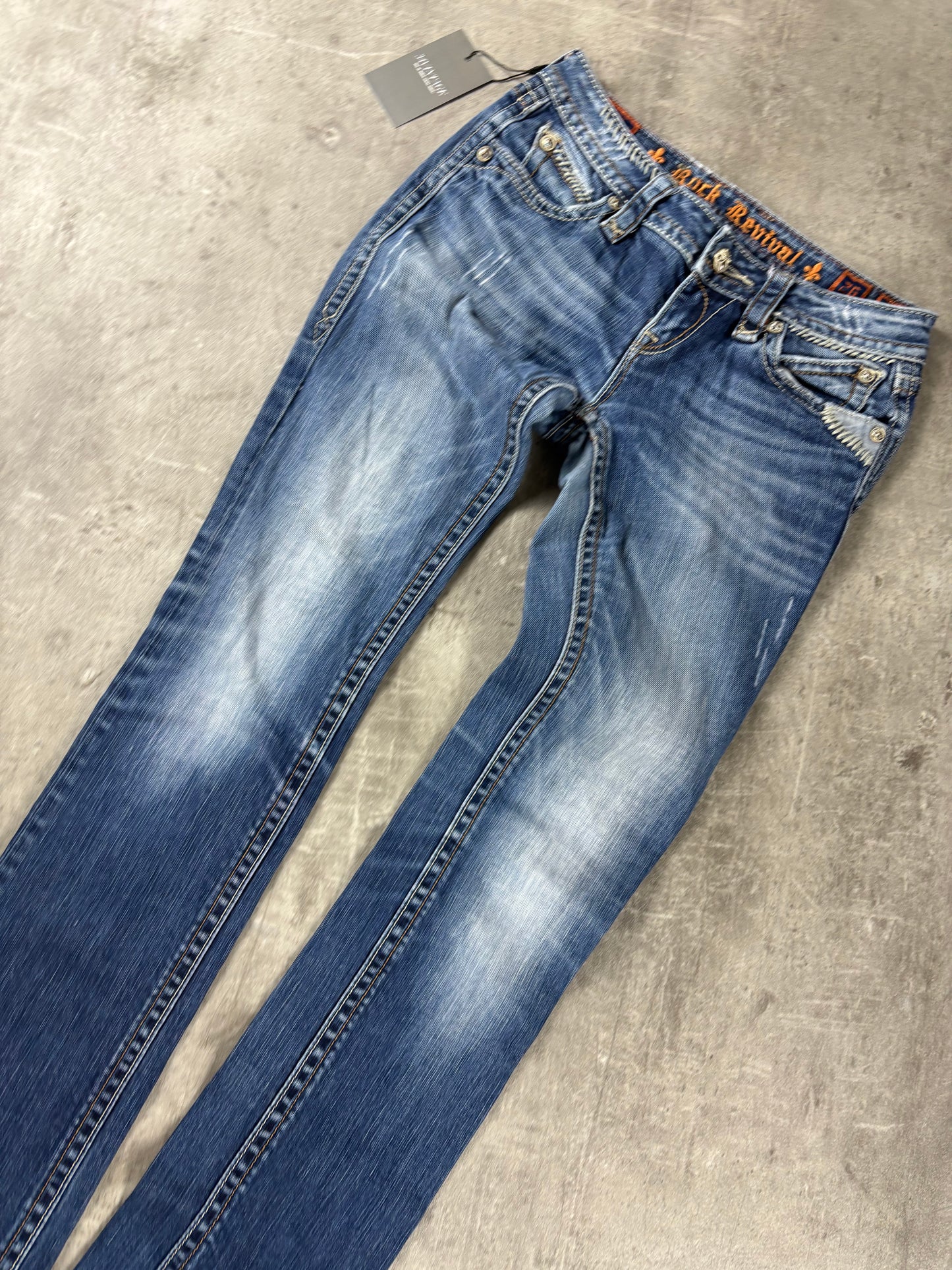 Rock Revival Low Waist Jeans S