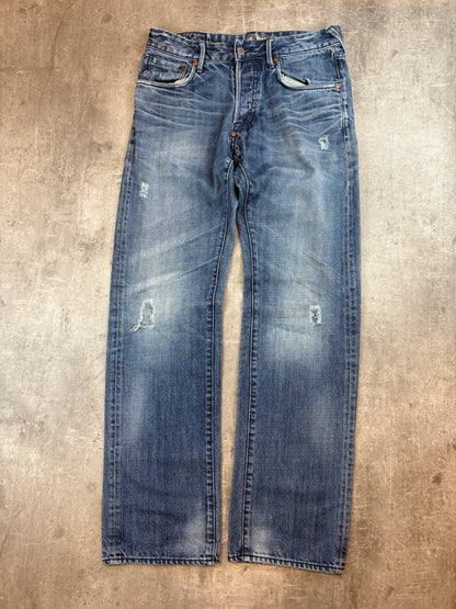 Vintage washed Straight Jeans S