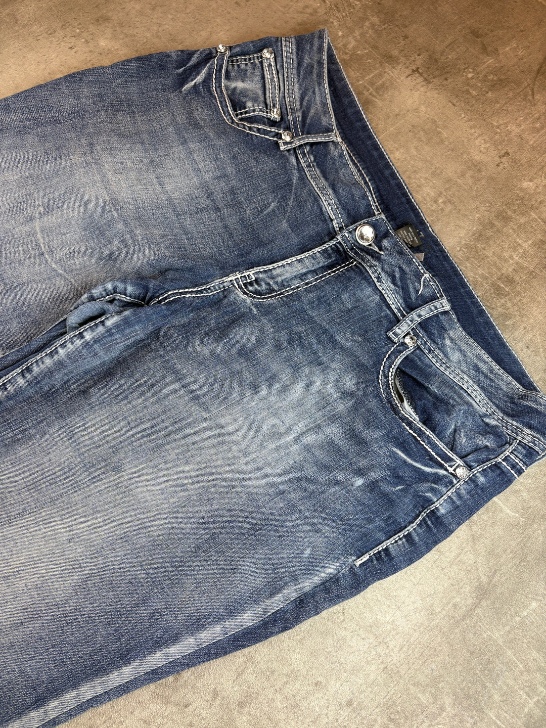 Vintage Low Waist Jeans XL