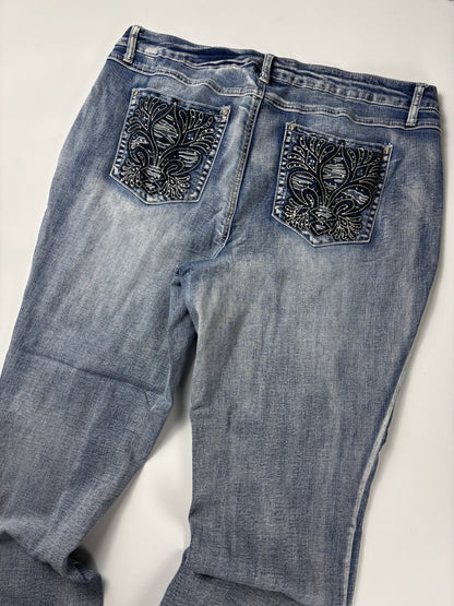 Vintage High Waist Jeans XL