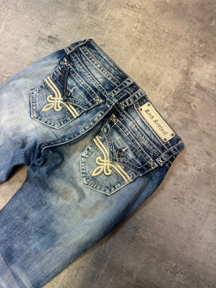 Rock Revival Low Waist Jeans S