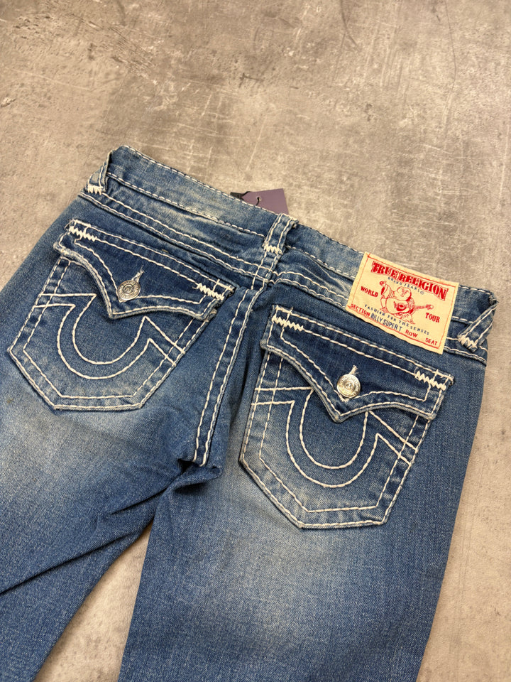  True Religion Low Waist Jeans S