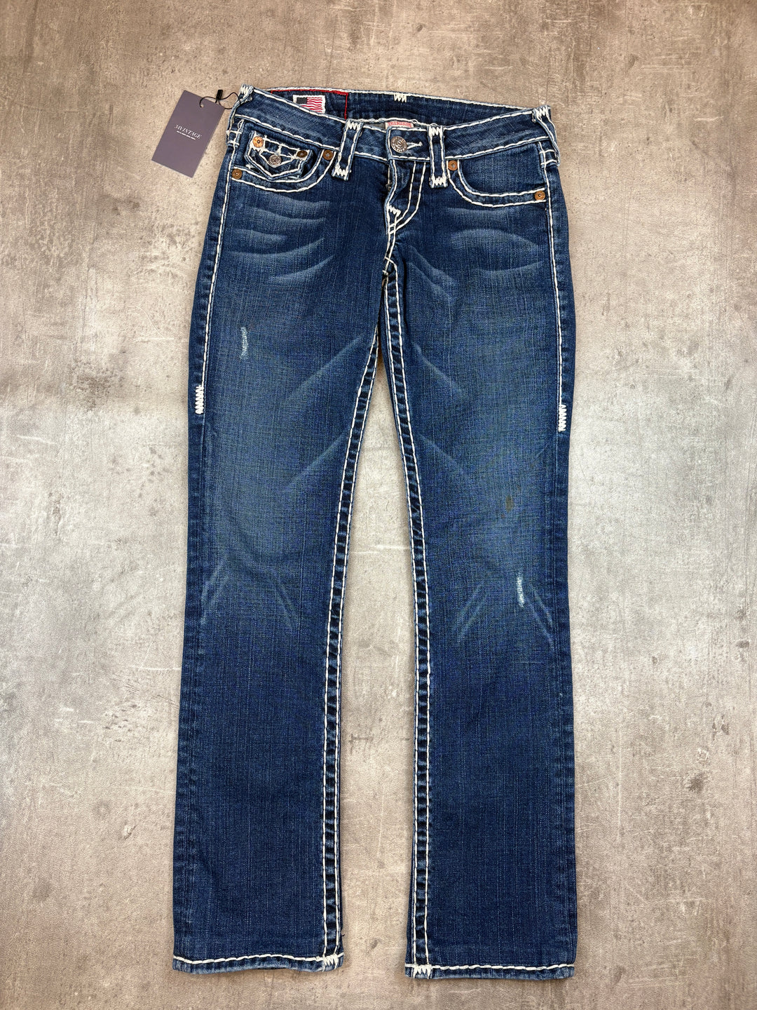 True Religion Low Waist Straight Jeans XS | 24