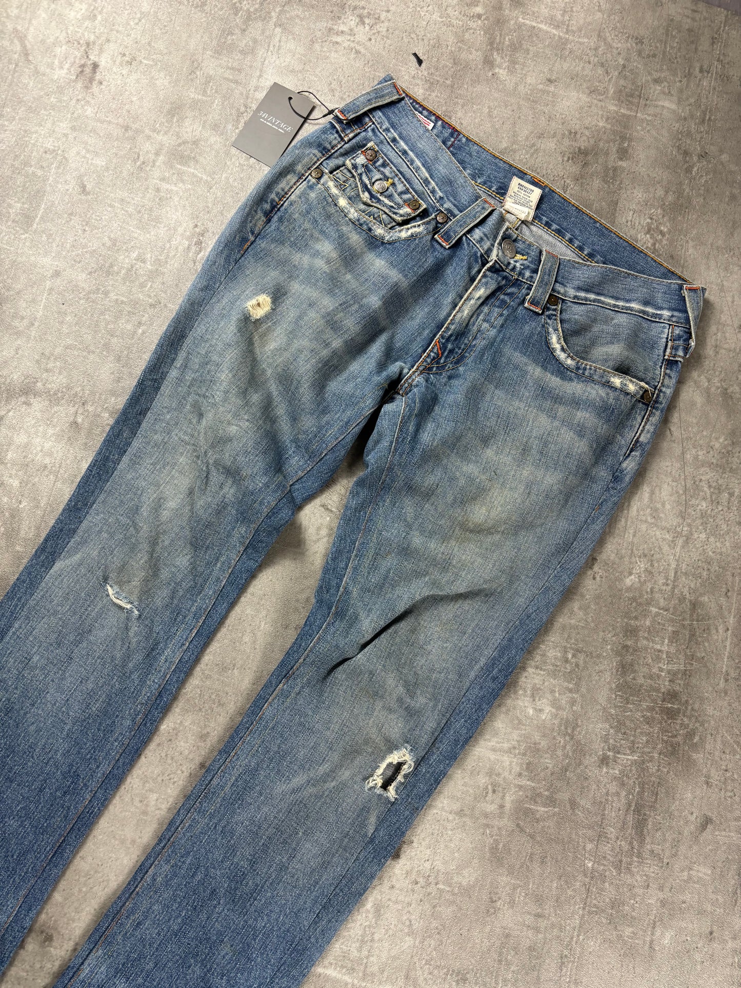 True Religion Mid Waist Jeans S