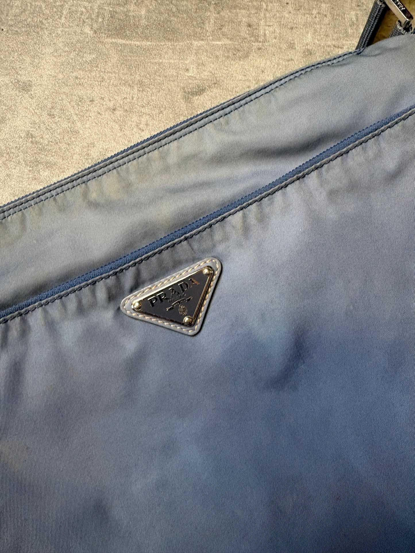 Prada Nylon Messenger Sling Bag