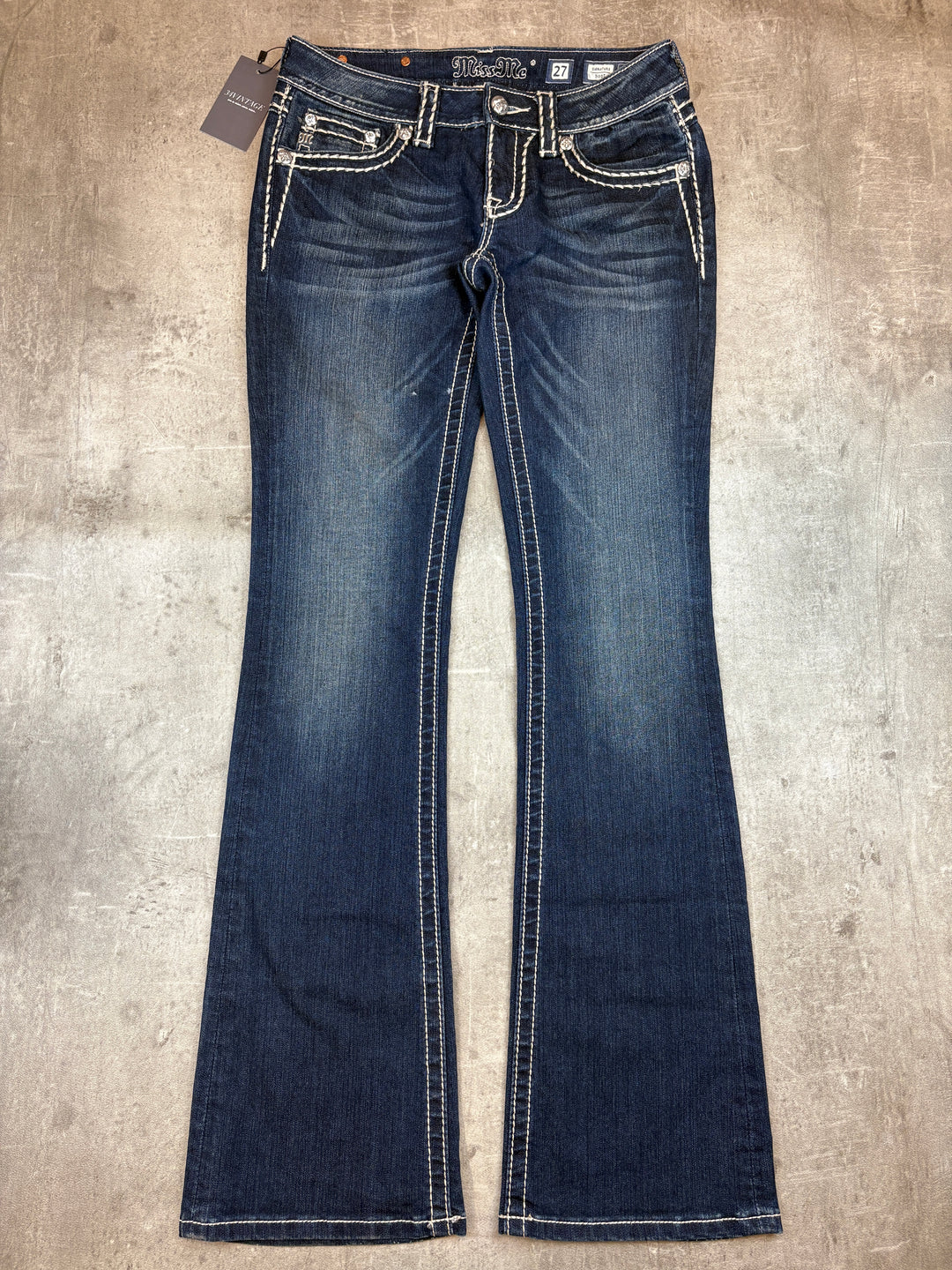 Miss Me Low Waist Bootcut Jeans S | 27
