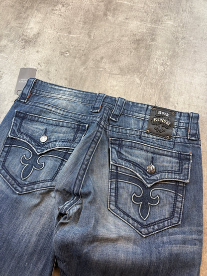 Rock Revival Straight Jeans L