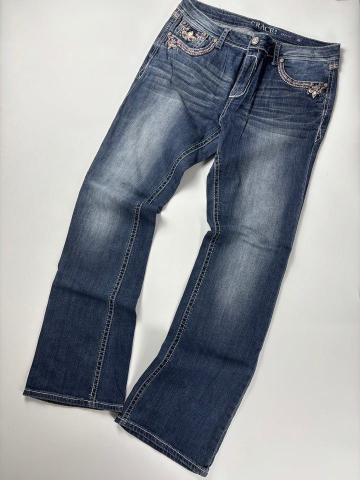 Vintage Mid Waist Jeans M