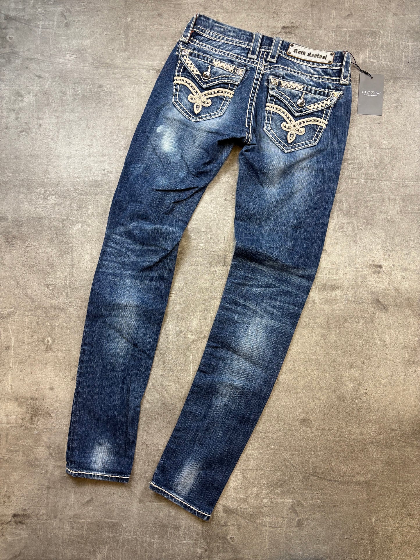 Rock Revival Low Waist Jeans S