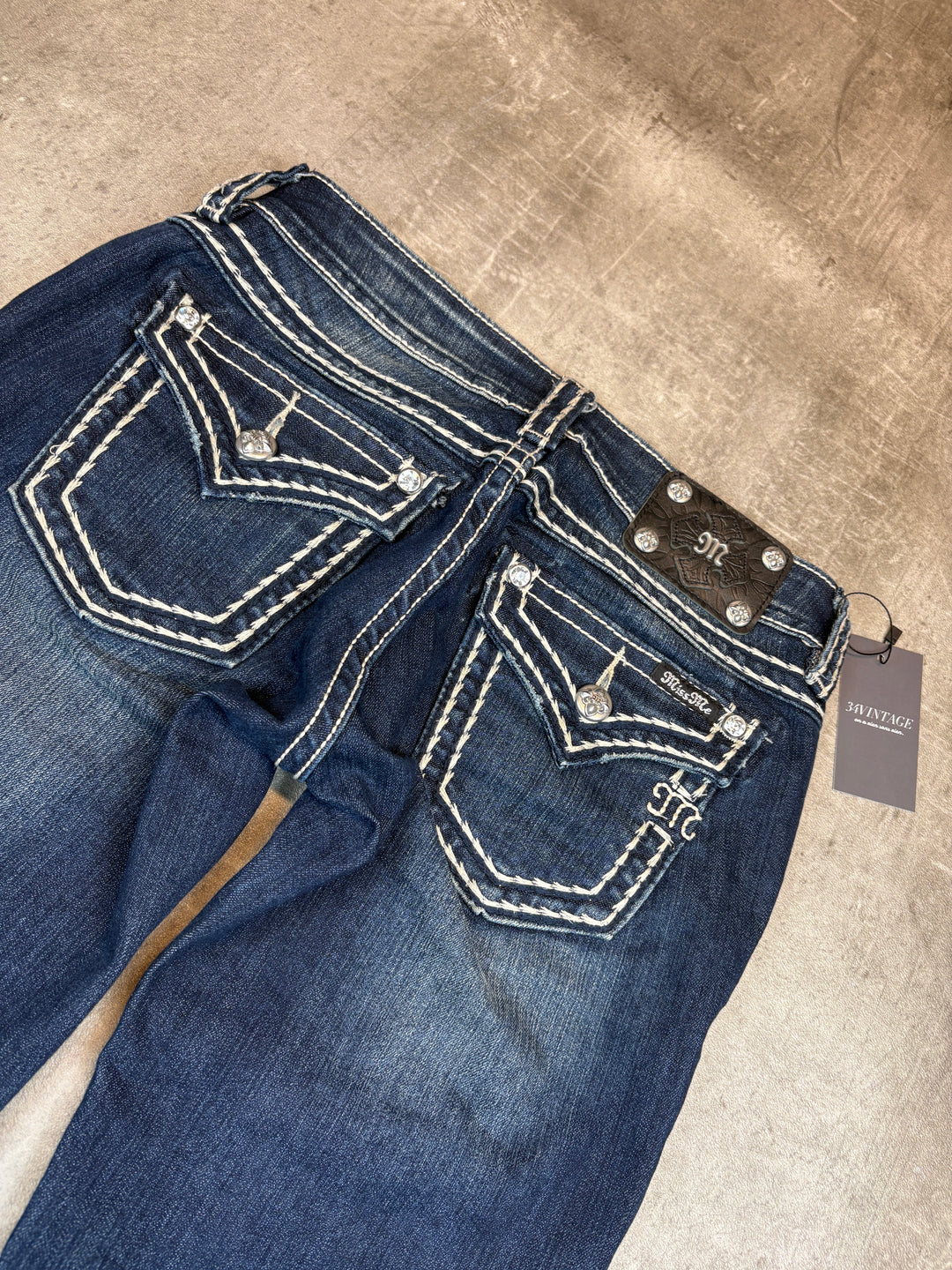 Miss Me Low Waist Bootcut Jeans S | 27