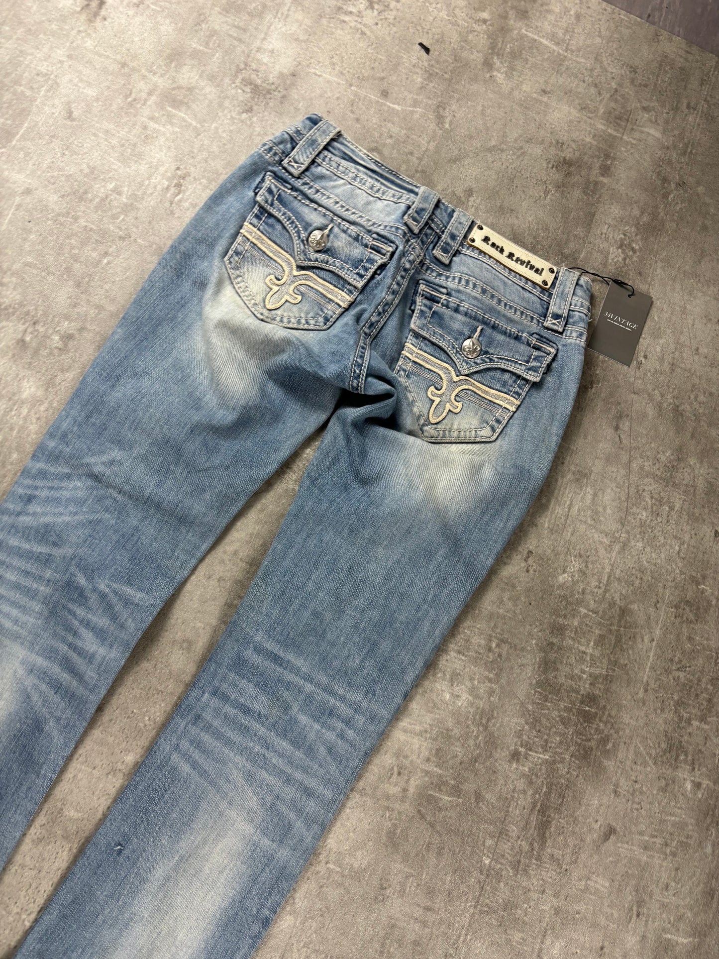Rock Revival Low Waist Jeans S