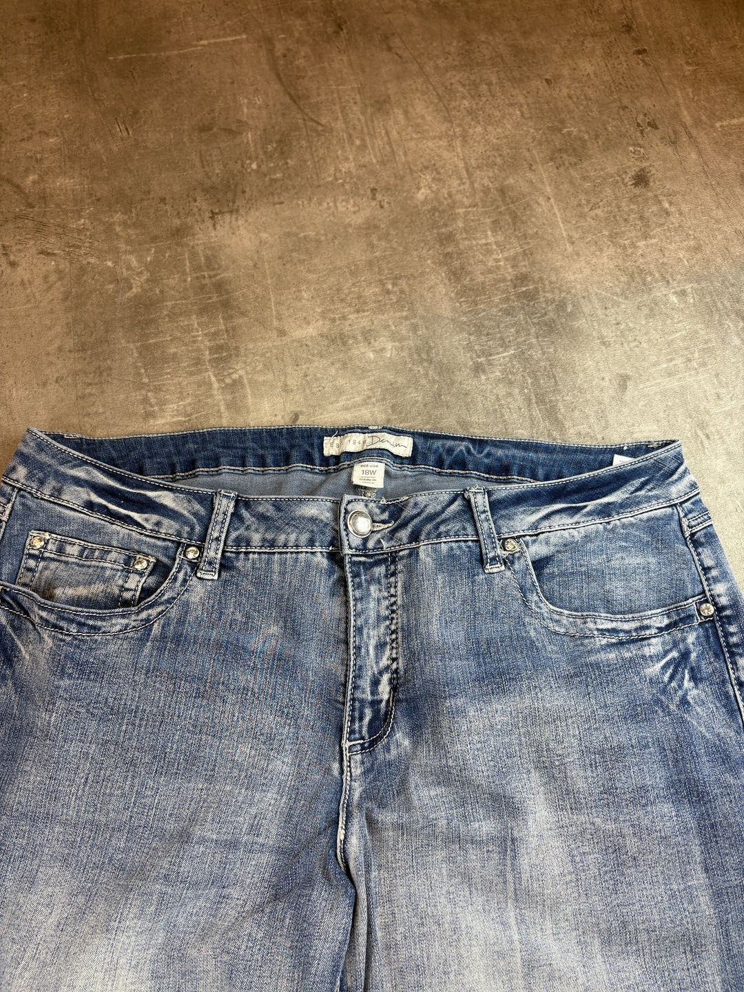 Vintage Low Waist Jeans XL