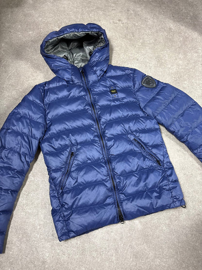 Blauer Puffer S