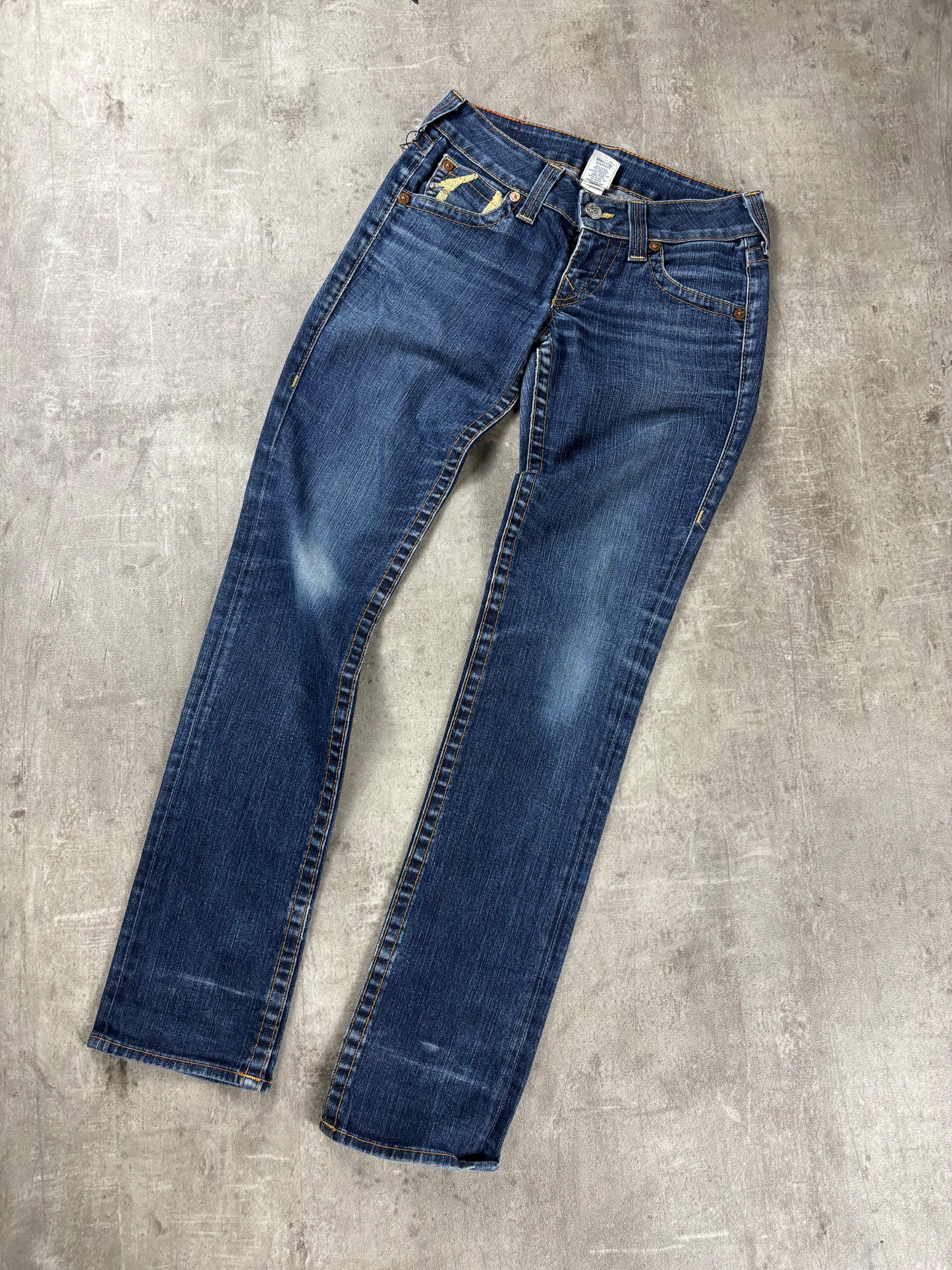 True Religion Low Waist Jeans S