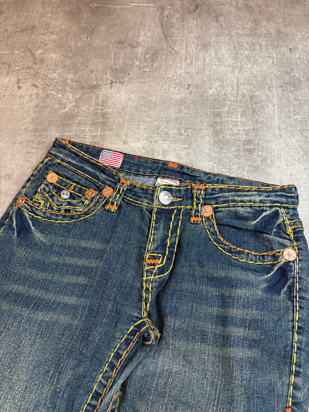 True Religion Low Waist Jeans S