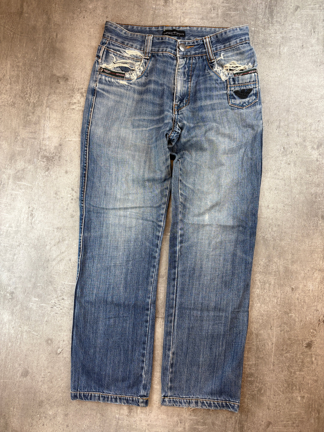 Armani Straight Jeans XS