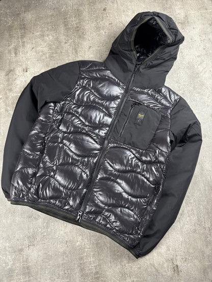 Blauer Puffer M