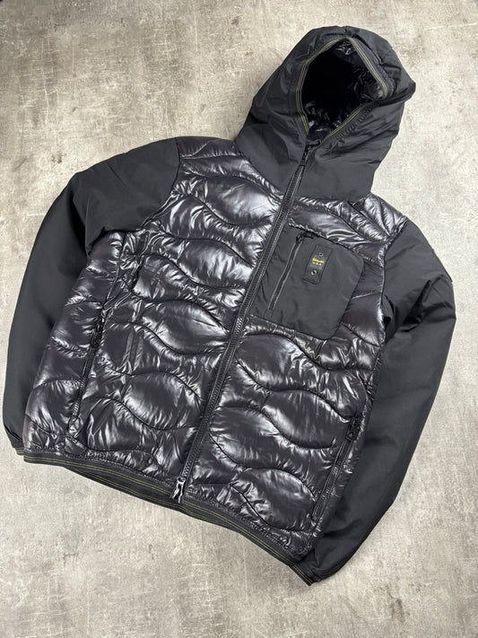 Blauer Puffer M