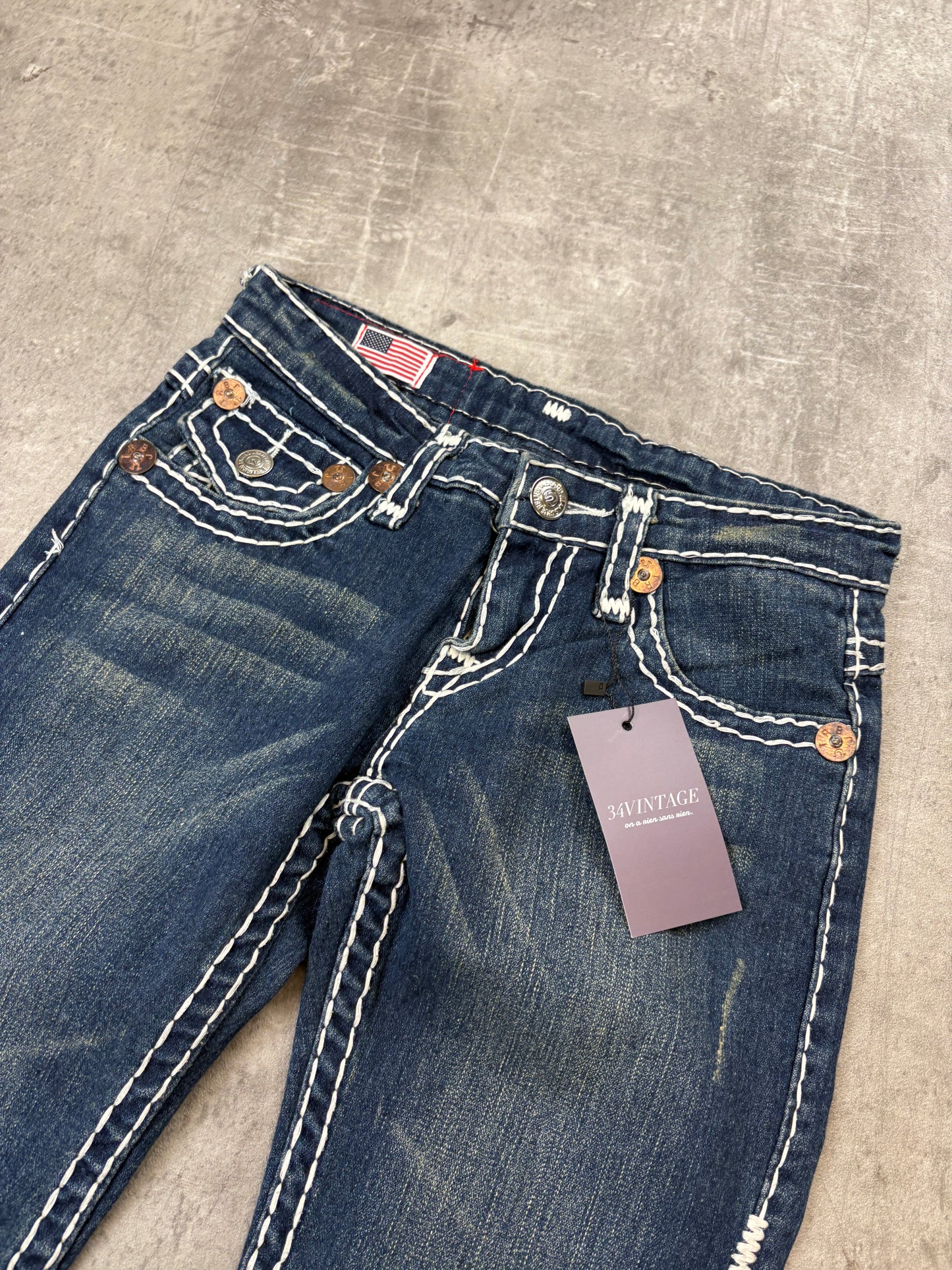 True Religion Low Waist Jeans XS
