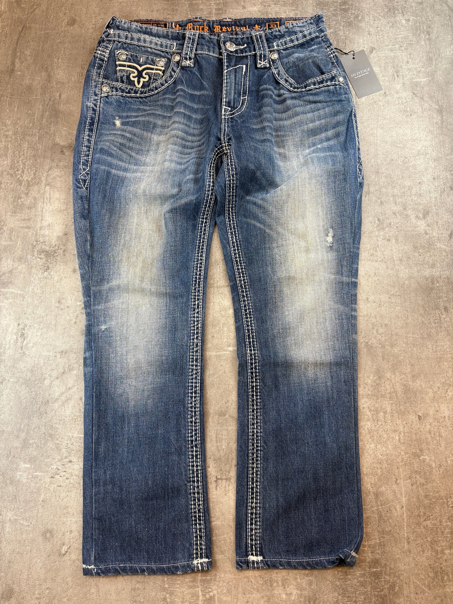 Rock Revival Straight Jeans S