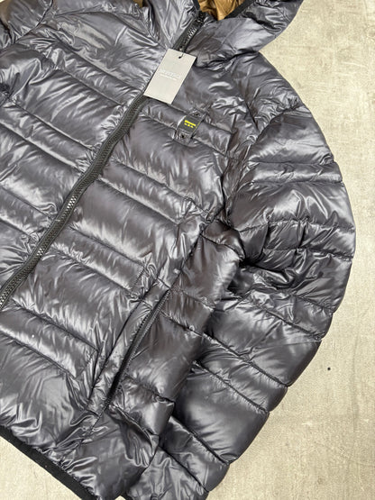 Blauer Puffer S