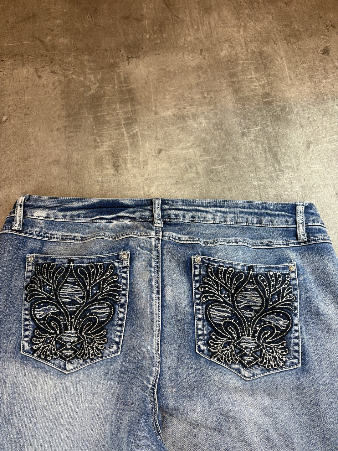 Vintage Low Waist Jeans XL