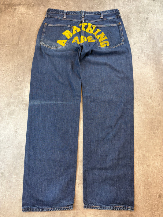 A Bathing Ape Straight Jeans L