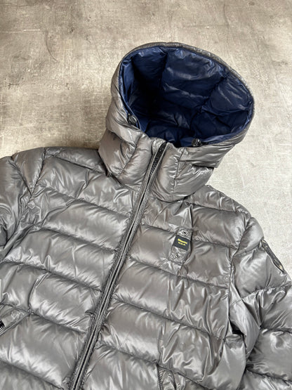 Blauer Puffer M