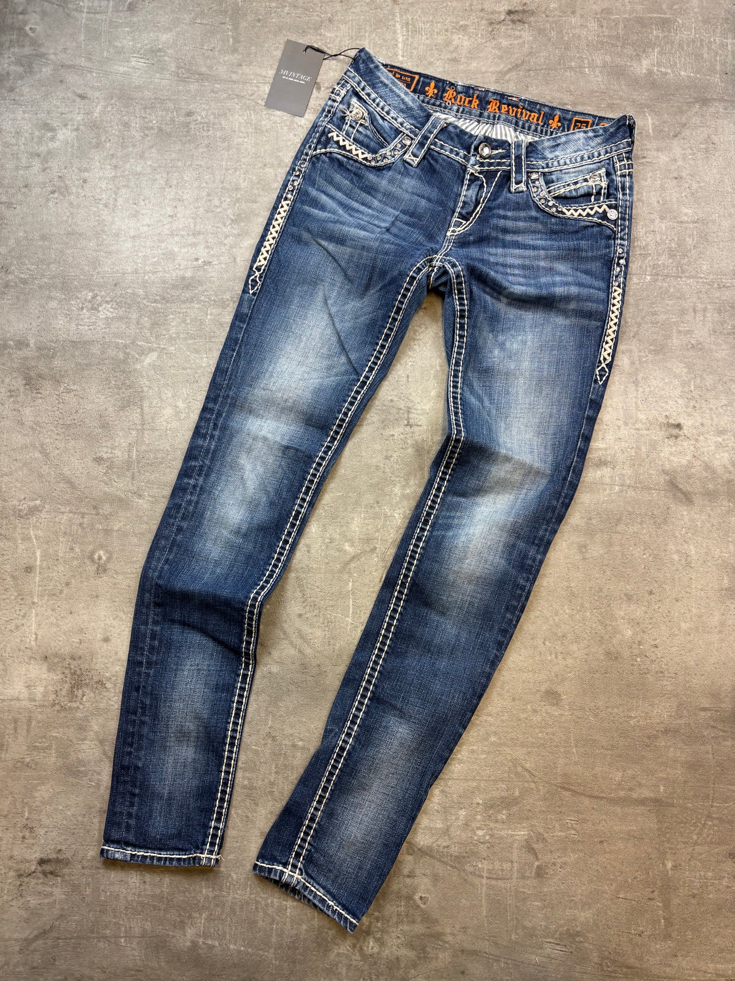 Rock Revival Low Waist Jeans S