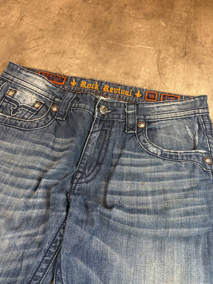 Rock Revival Straight Jeans L