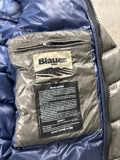Blauer Jacke M
