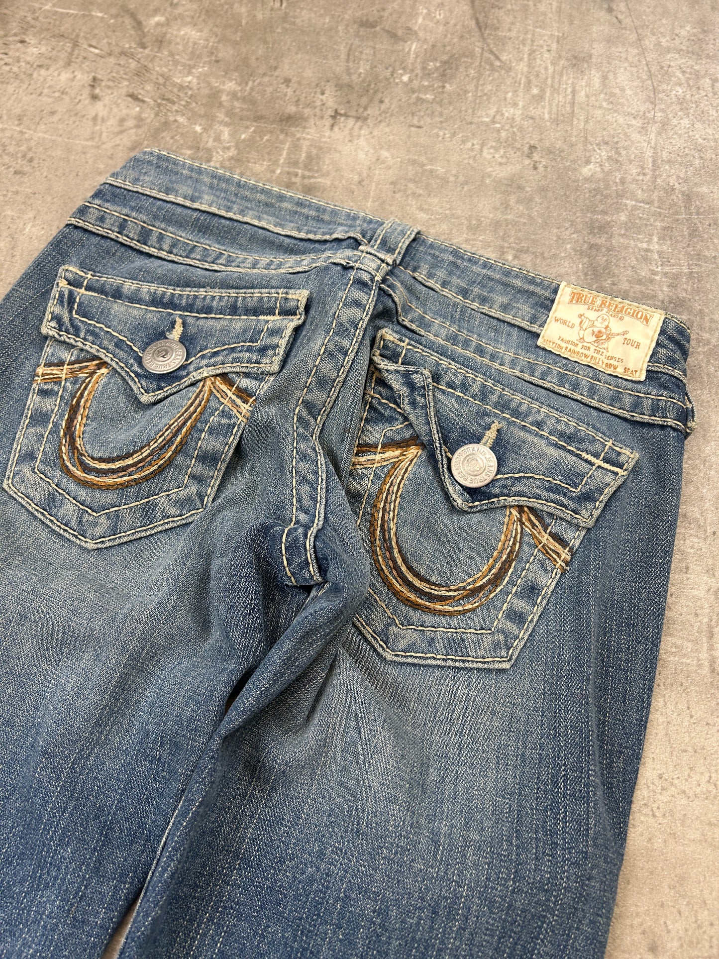 True Religion Low Waist Jeans S
