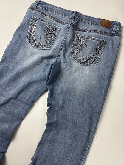 Vintage High Waist Jeans XL