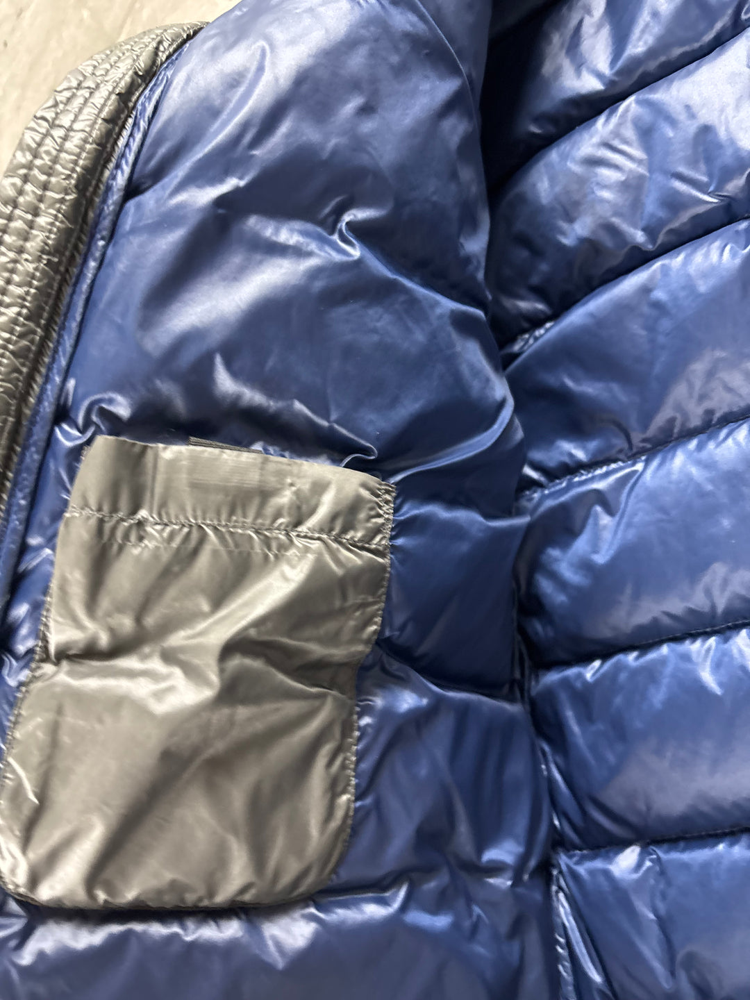 Blauer Jacke M