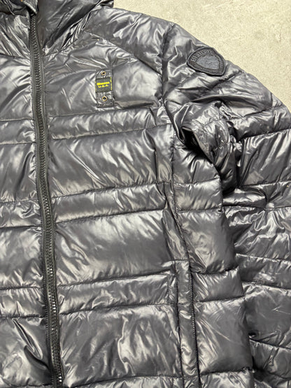 Blauer Puffer M