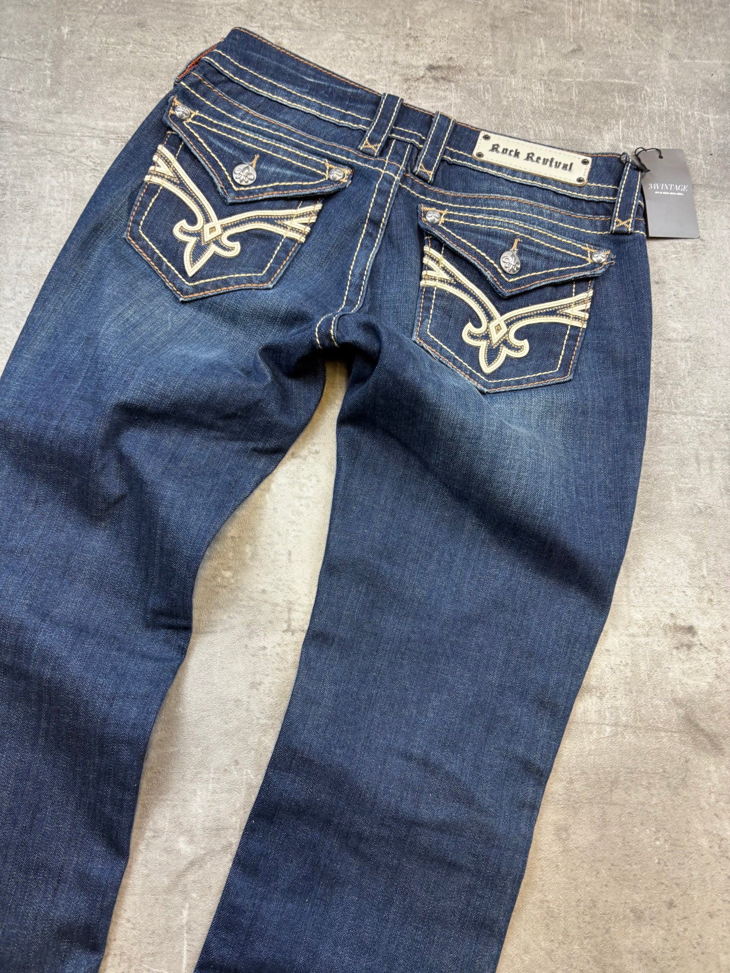 Rock Revival Low Waist Jeans S