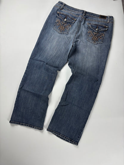 Vintage High Waist Jeans XL