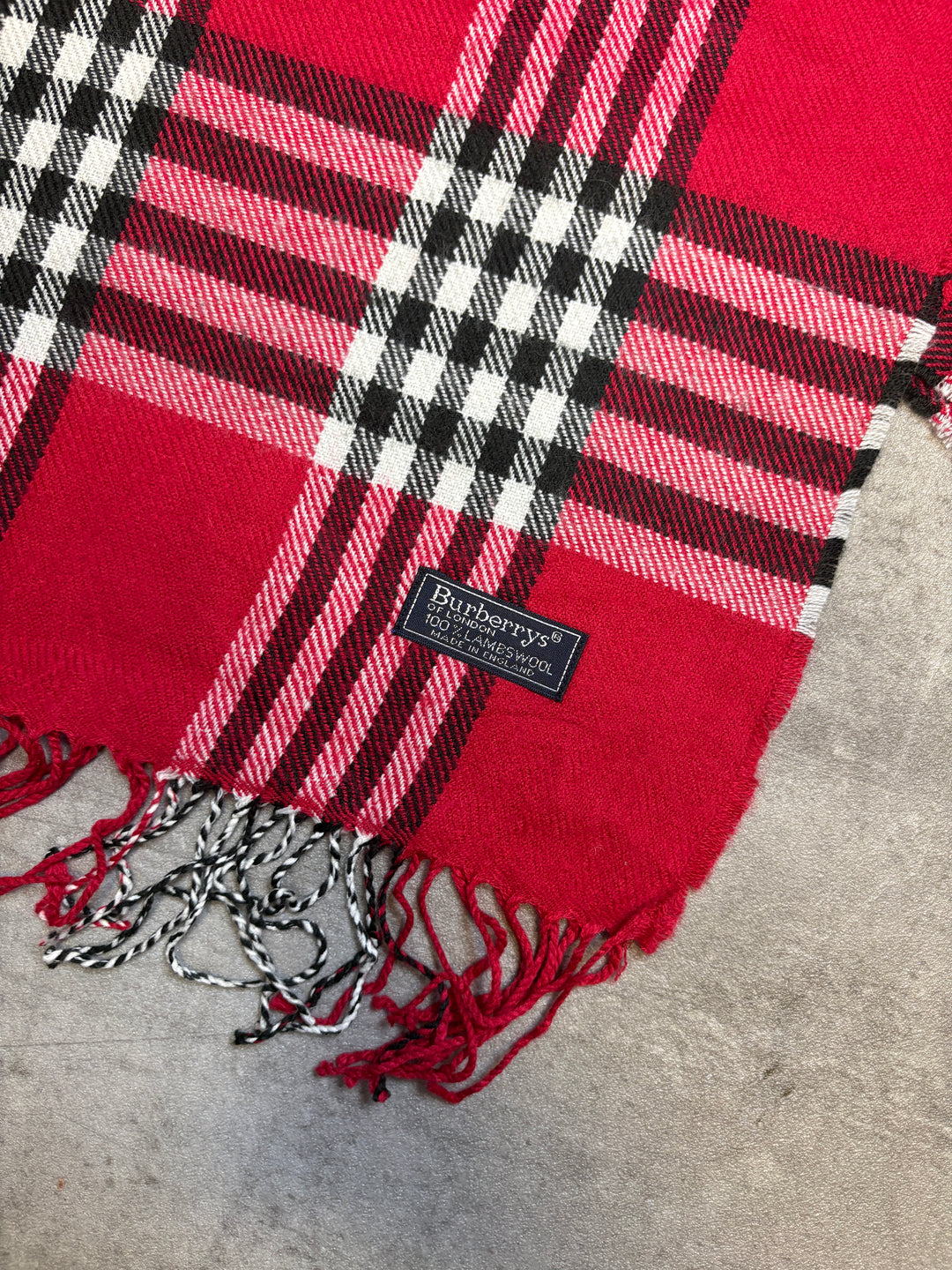 Burberry Schal rot