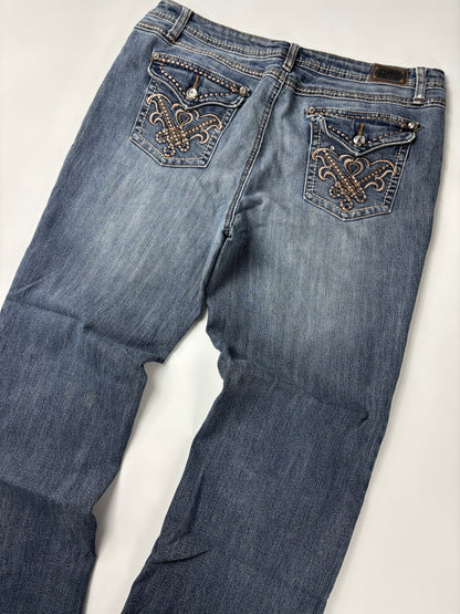 Vintage High Waist Jeans XL