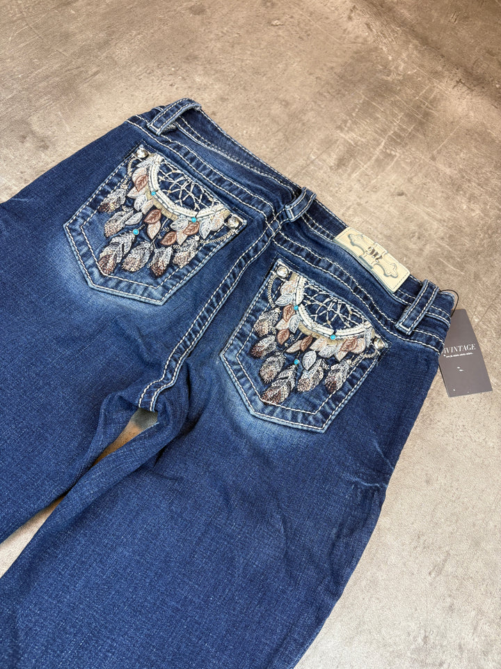 Miss Me Low Waist Bootcut Jeans S | 27