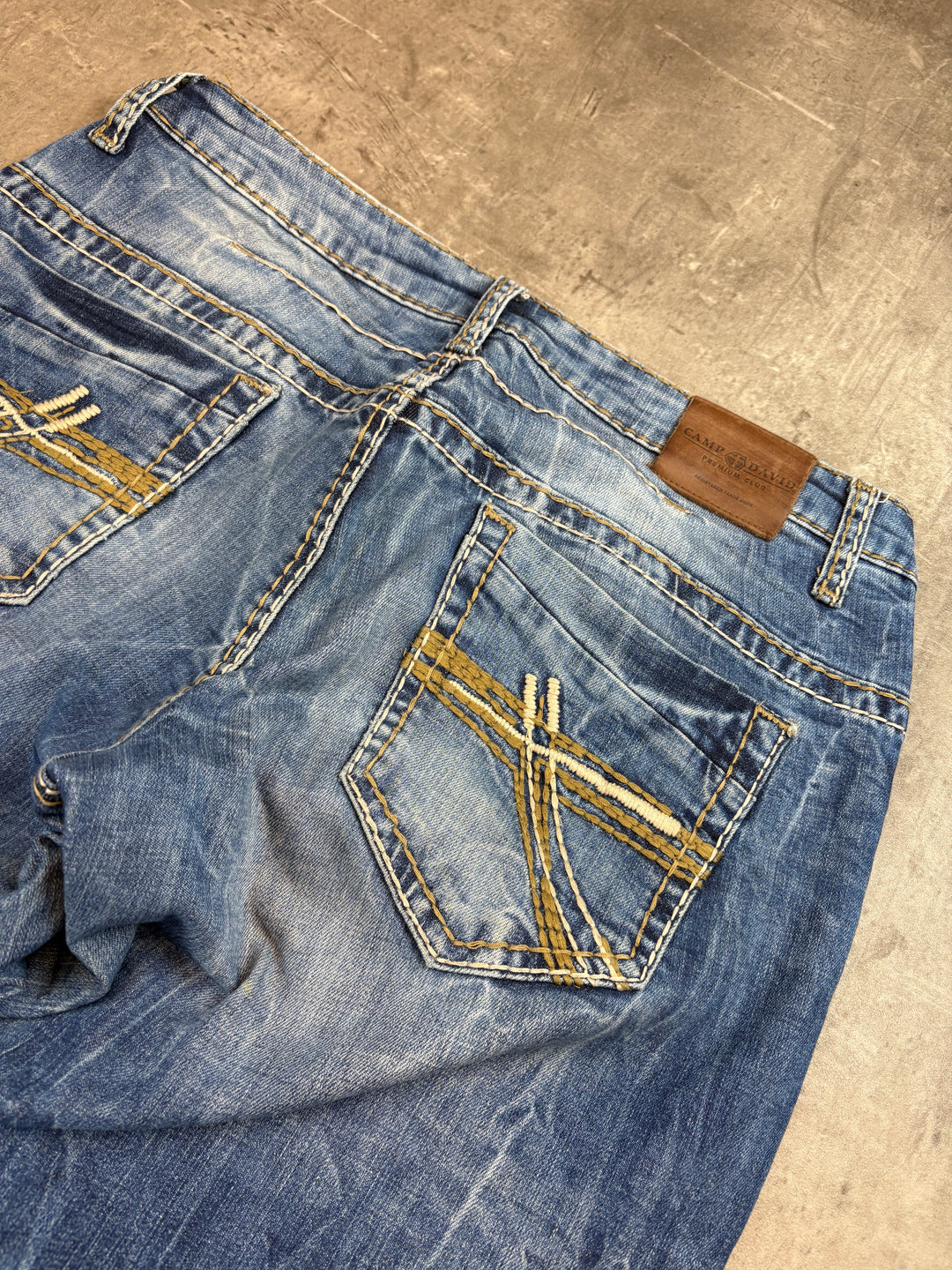Camp David washed Straight Jeans M