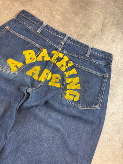 A Bathing Ape Straight Jeans L