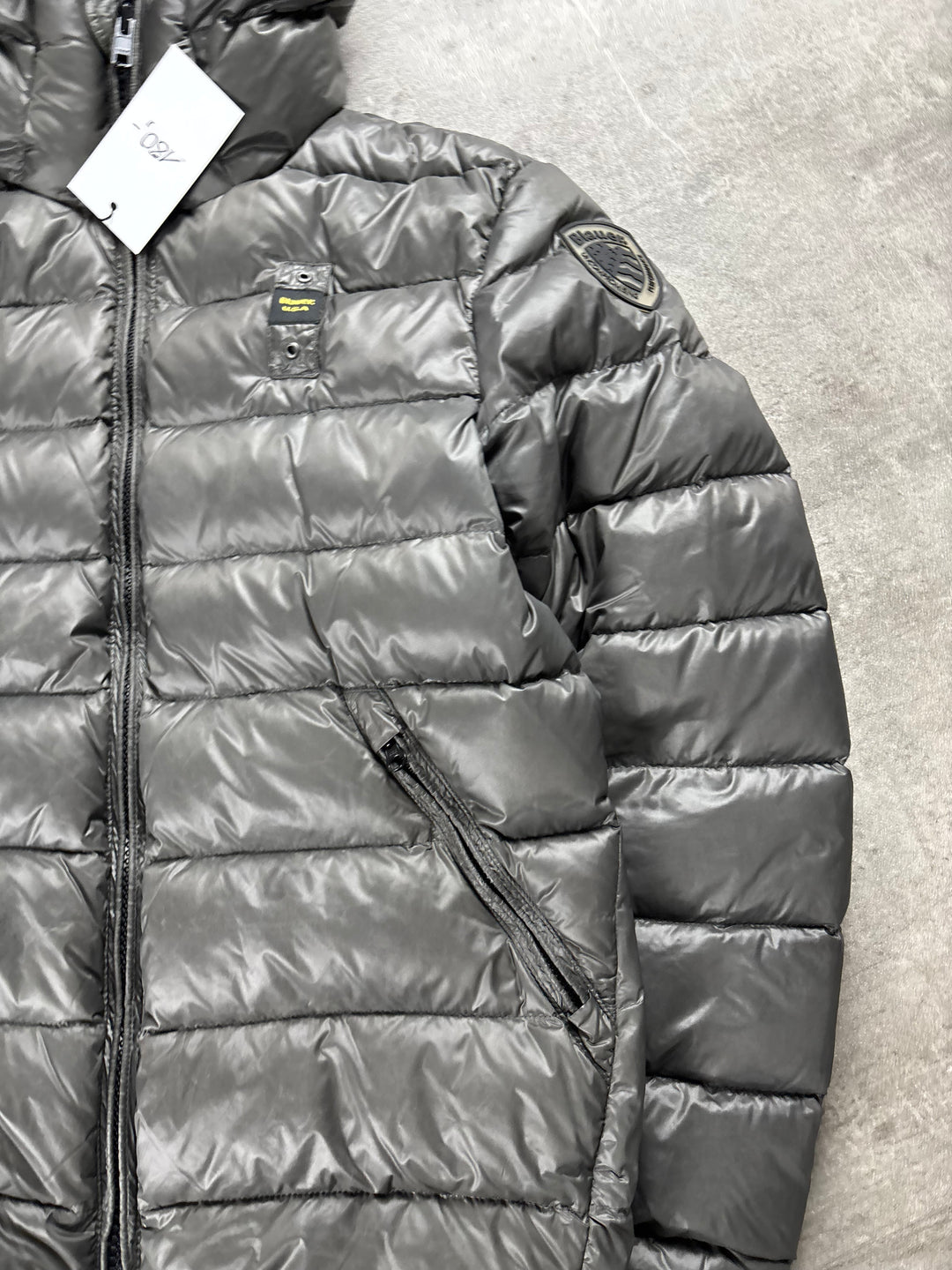 Blauer Jacke M