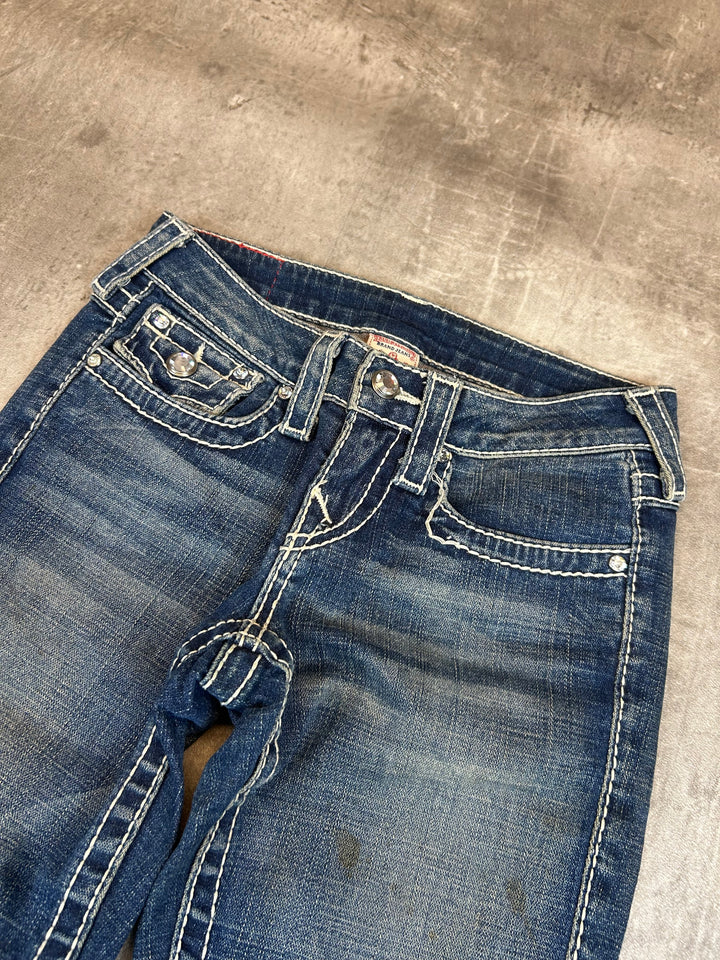 True Religion Low Waist Bootcut Jeans XXS | 24
